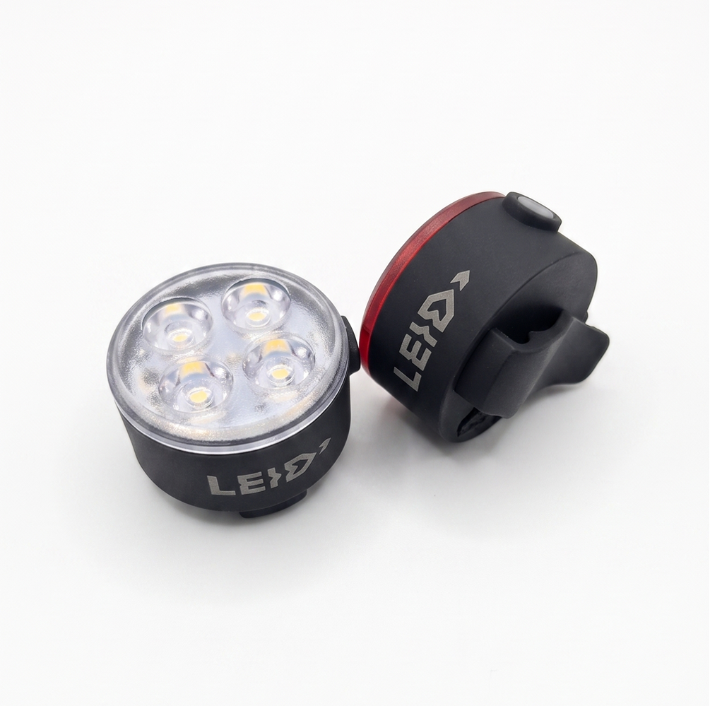 LEID Rechargeable Bike Light Set
